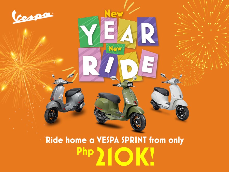 New Year New Ride | Vespa PH